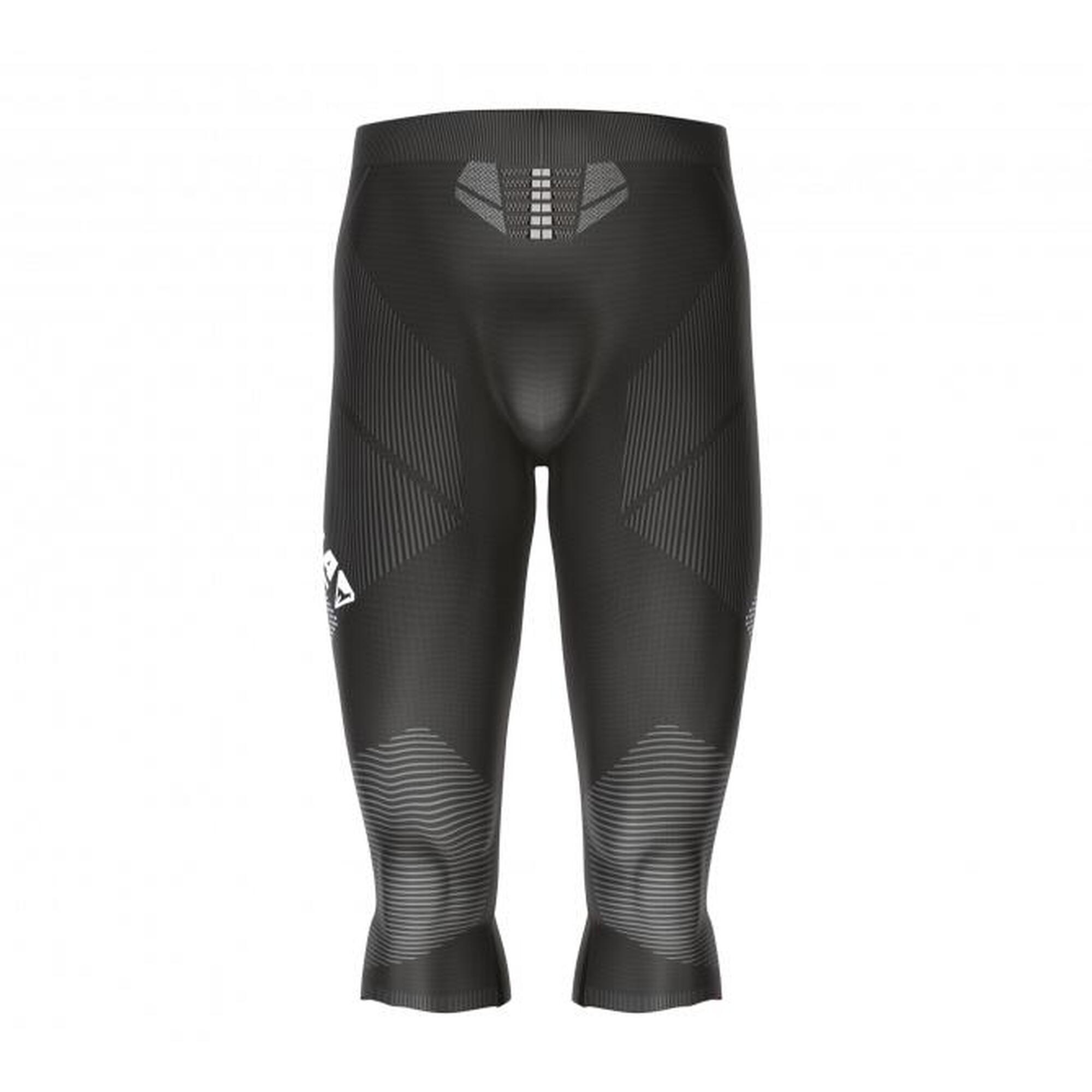 Legging De Compression Homme 3/4 - Sport, Fitness, Running - Séchage Rapide - Tissu Extensible