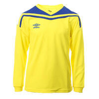 Maillot Jaune/Bleu Enfant Umbro Play JSY ML