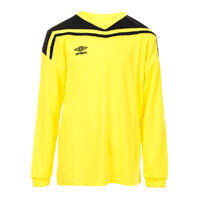Maillot Jaune/Noir Enfant Umbro Play JSY ML