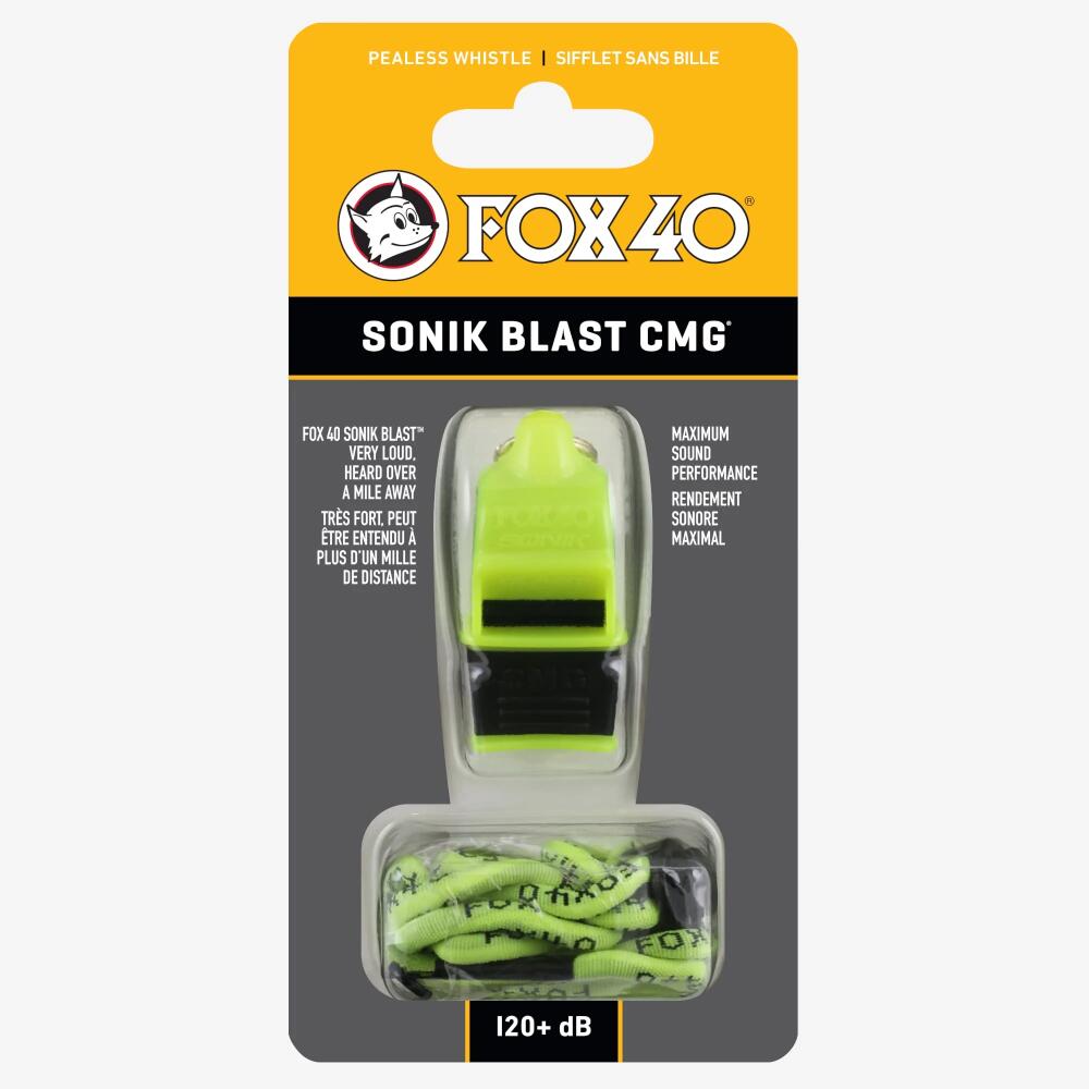 SILBATO FOX 40 SONIK BLAST CMG NEON-NEGRO 4/4