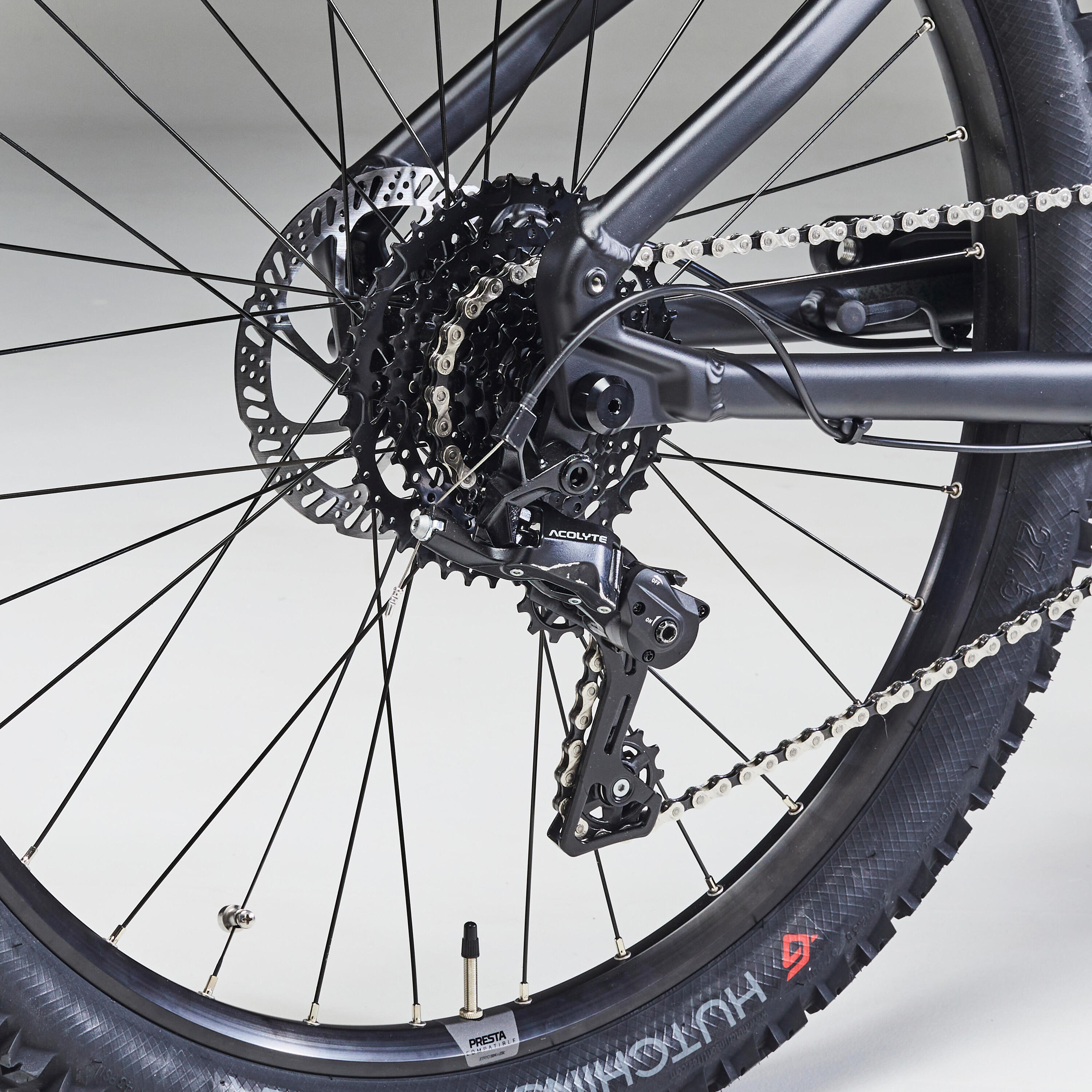 Tweedehands - Elektrische mountainbike E-ST 500 hardtail zwart 27.5” - REDELIJK 5/6