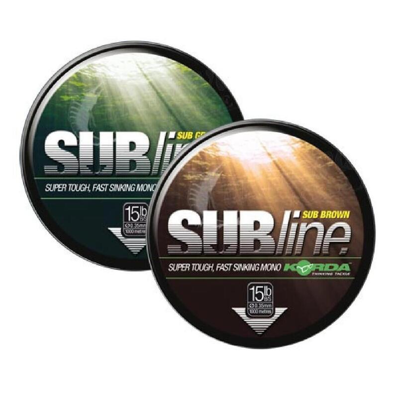 Korda SUBline Brown 1000m 0.30 mm  10 lbs