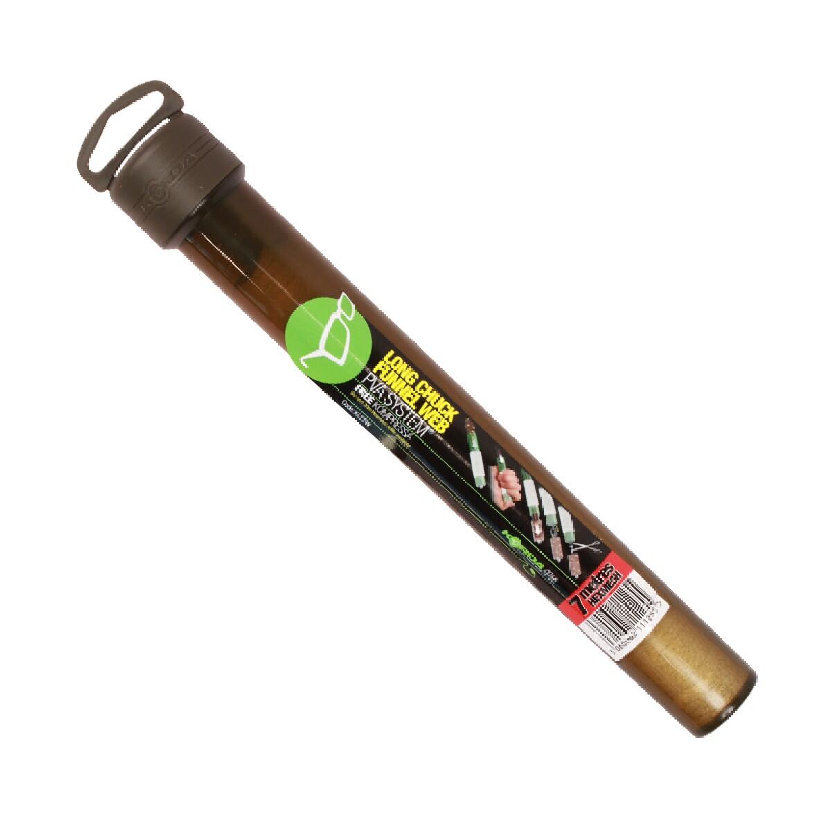 KORDA Long Chuck Funnel Web PVA System 7m – Sacs PVA Économiques Pour Bouillettes Pêche