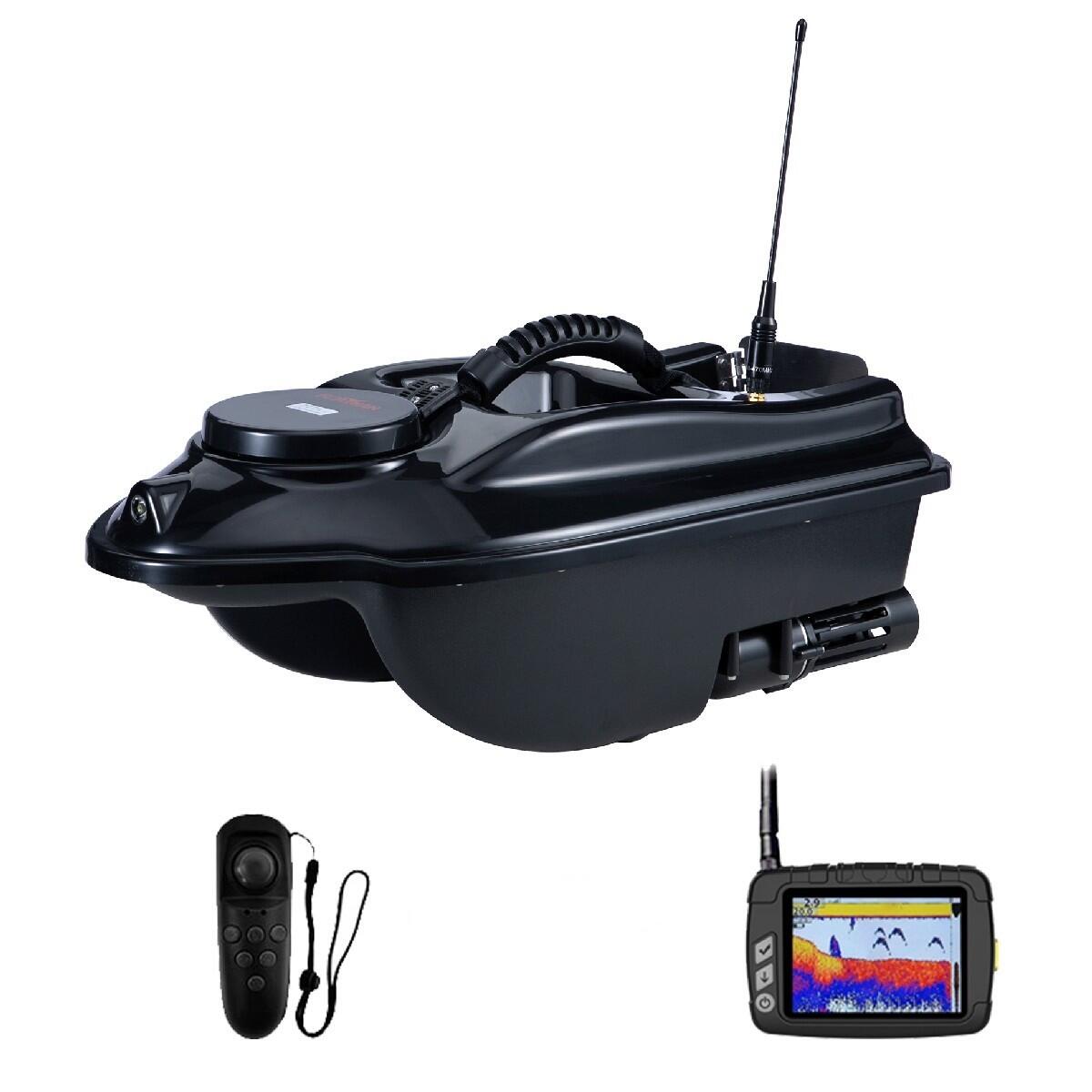 BOATMAN Boatman Actor Sonar Voerboot V5 kompas Zwart - karper voerboot
