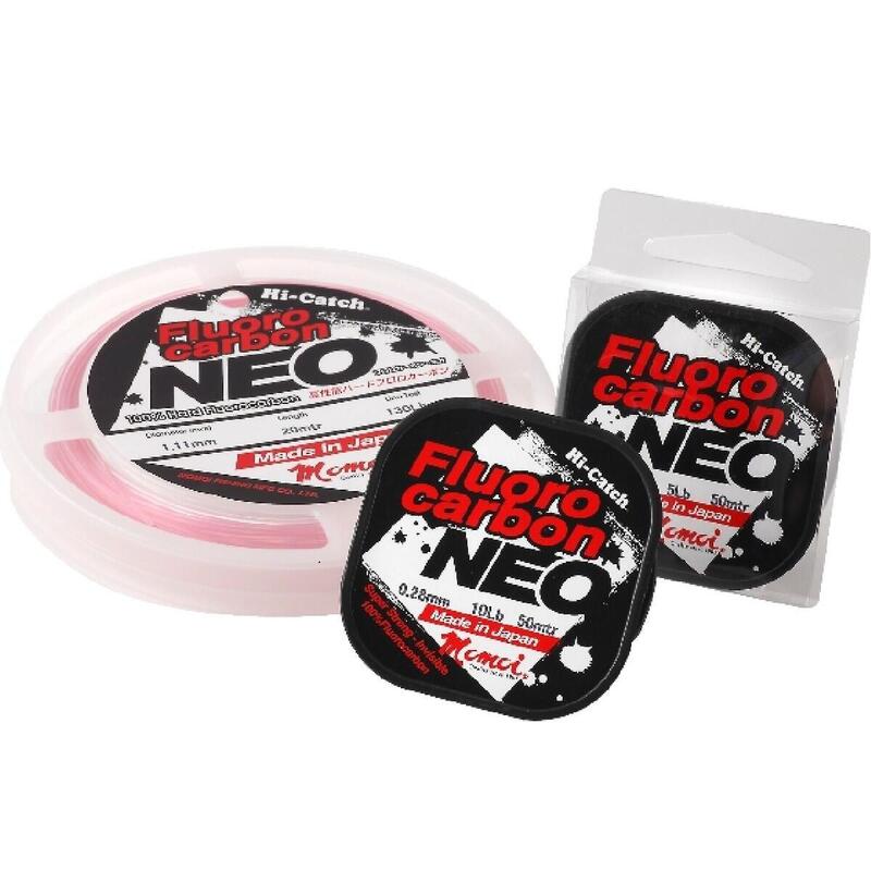 Momoi Fc Hi-Catch Fluorocarbon Neo Clear 50Mt. 0.20 mm  2.70kg