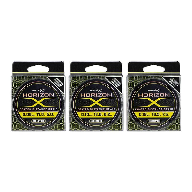 Fox Matrix Horizon X Coated Distance Braid 150m 0.08 mm  5.00kg  11.0lbs