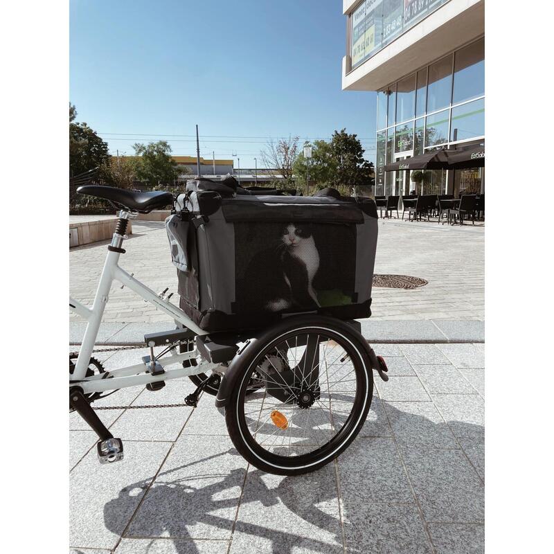 Kit de remolque trasero para bicicletas - Transporte de animales
