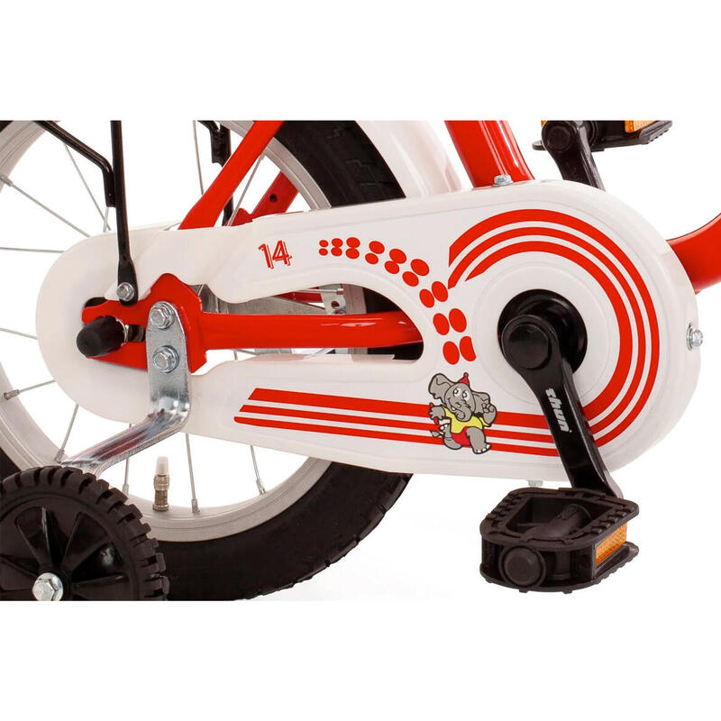 Bachtenkirch Bibi, kinderfiets, 16 inch, rood