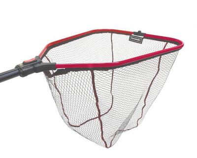 Rozemeijer folding trap dlx rubberized tele net 70x60cm - roofvis schepnet