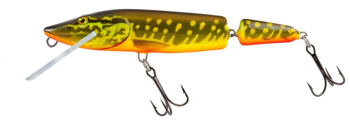 SALMO Salmo Pike Jointed Floater 11cm Hot Pike - Roofvis Pluggen