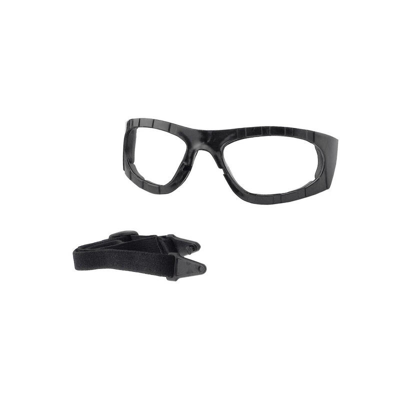 Taktische Brille | 100 | smoke | HLT® Qualitätsgläser | beschlagfrei