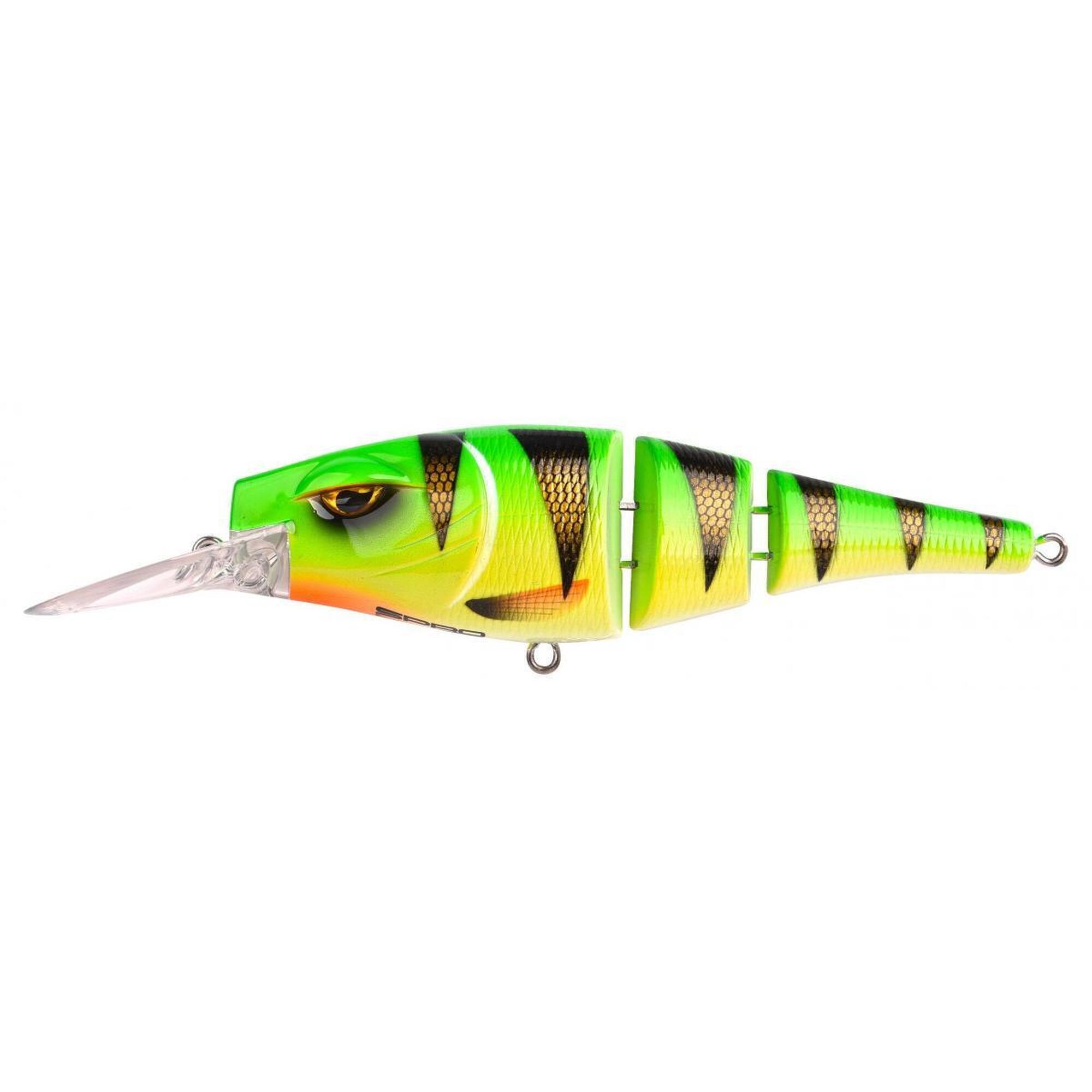 SPRO Spro Pikefighter Triple Jointed 145DD 14.5cm 54gr UV Firetiger - SPRO Kunstaas