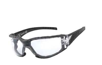Taktische Brille | 120b PREMIUM | klar | HLT® Qualitätsgläser | beschlagfrei