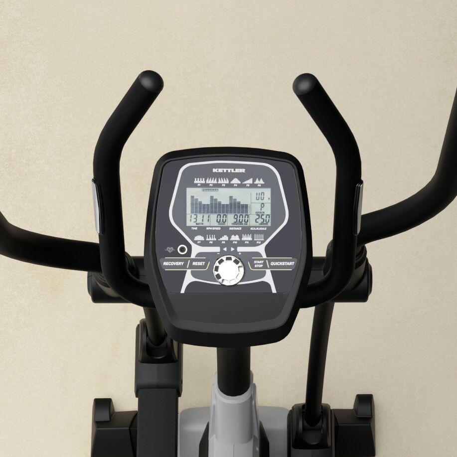Eliptický trenažér Crosstrainer Kettler Axos Nova P Black 2/7