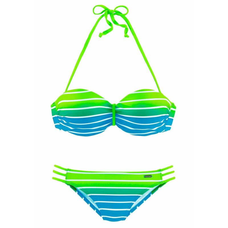 Venice Beach Bügel-Bandeau-Bikini für Damen