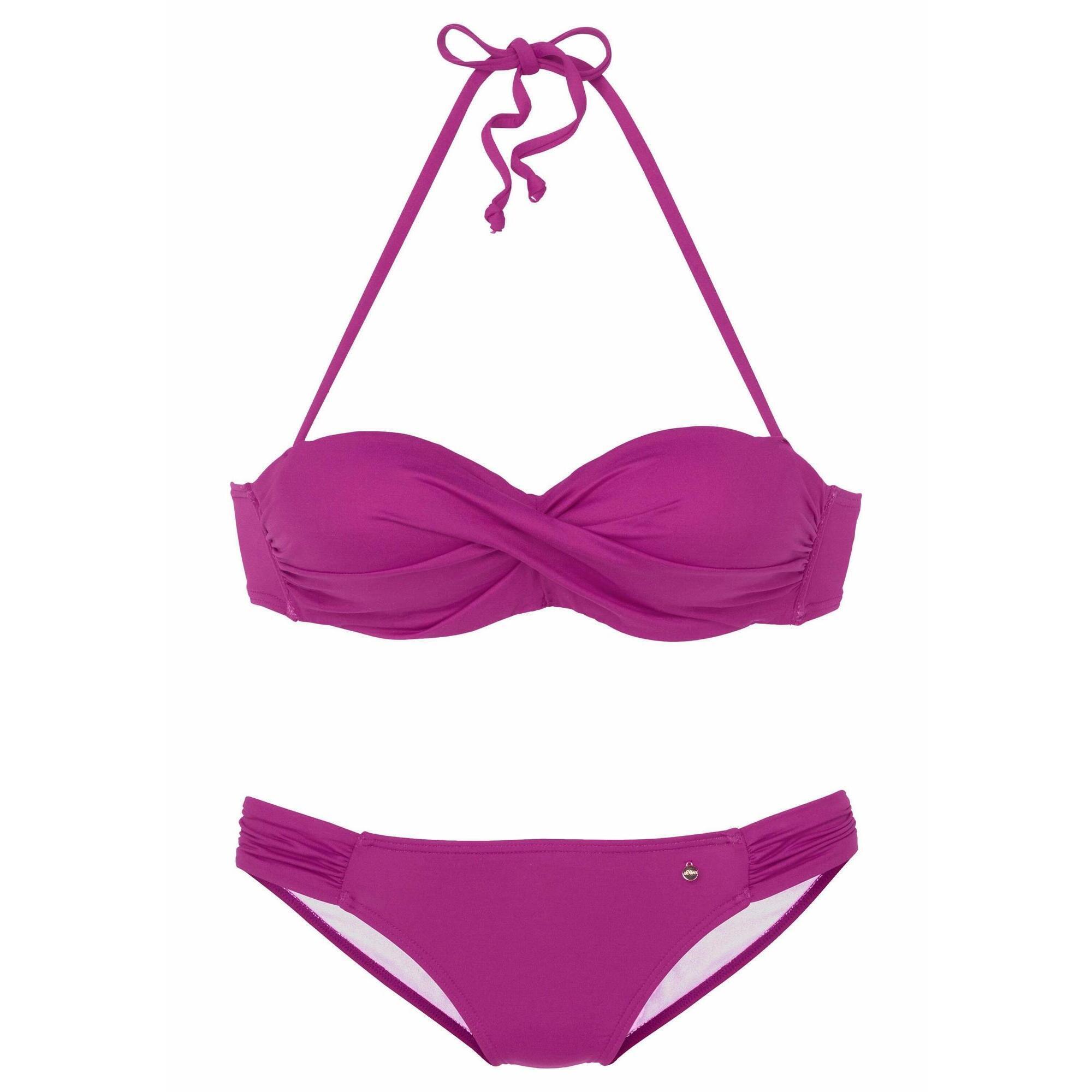 Damen s.Oliver Beachwear Bügel-Bandeau-Bikini 2/6