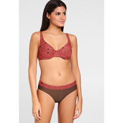 Druckdesign Beachwear DECATHLON grafischem Bügel-Bikini s.Oliver RED - S.OLIVER LABEL Damen mit für