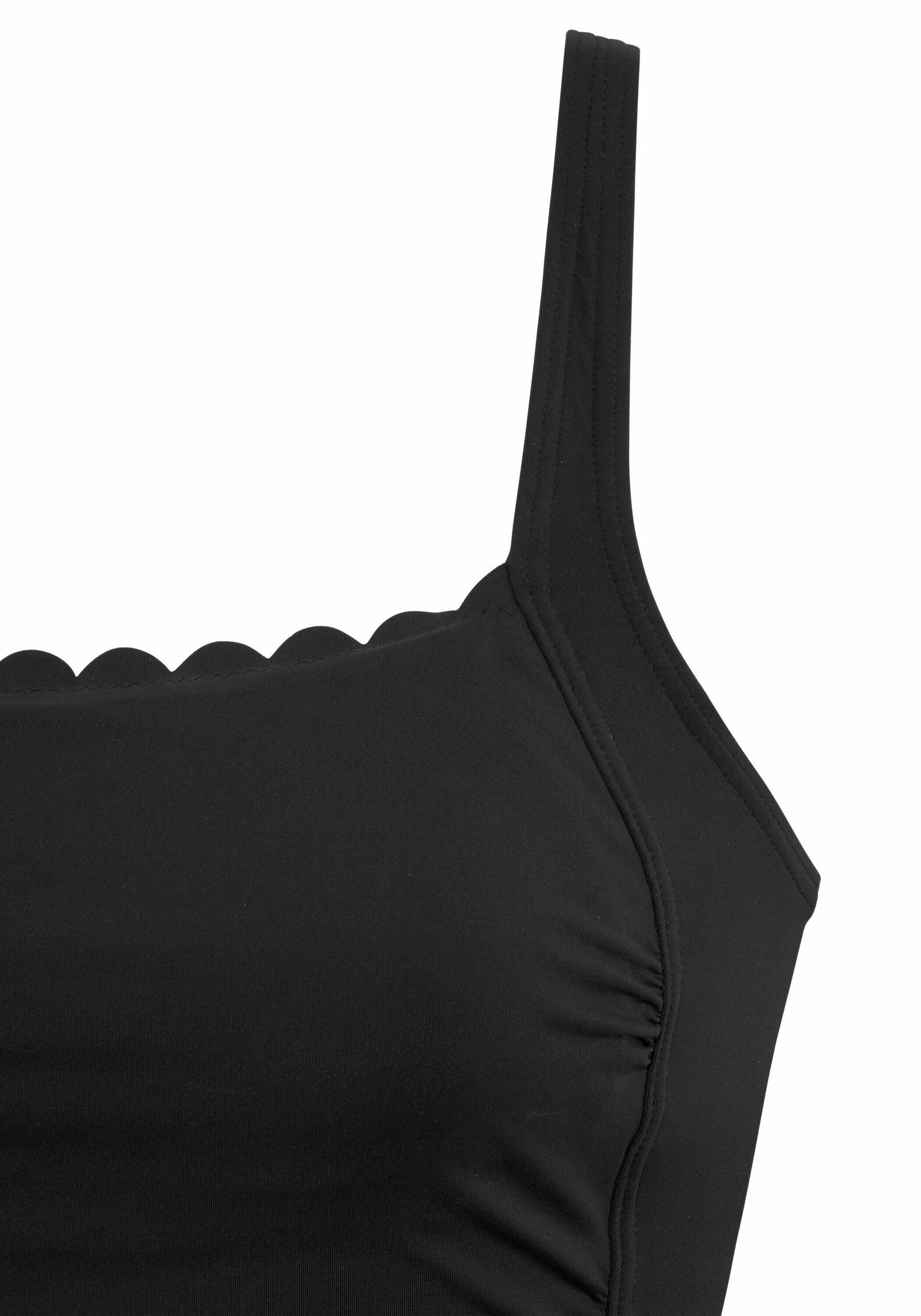 Damen LASCANA Badeanzug »Scallop« 3/5