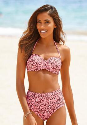 Damen Bügel-Bandeau-Bikini-Top