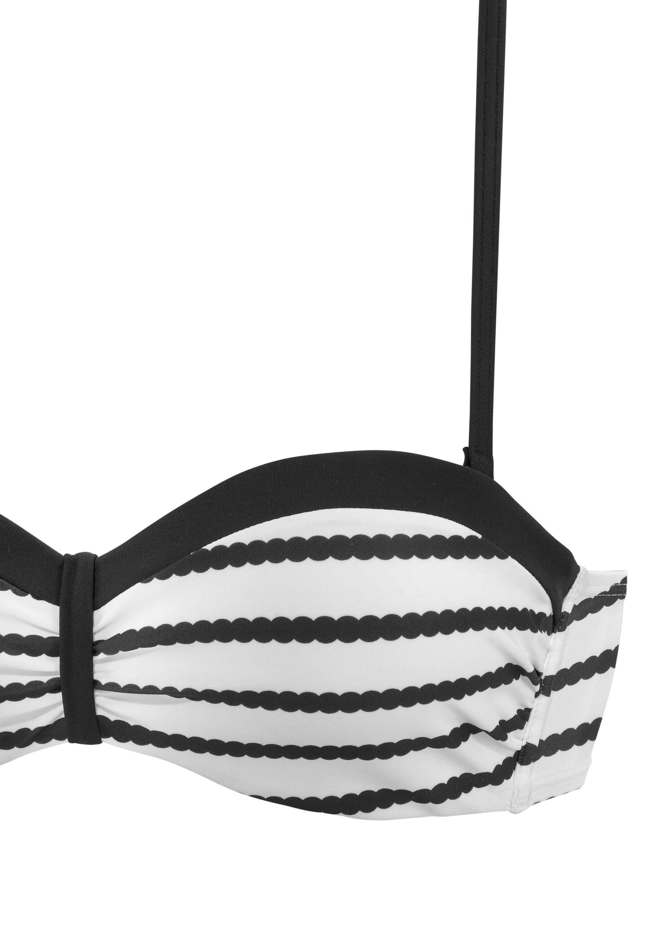 Damen Bügel-Bandeau-Bikini 10/12