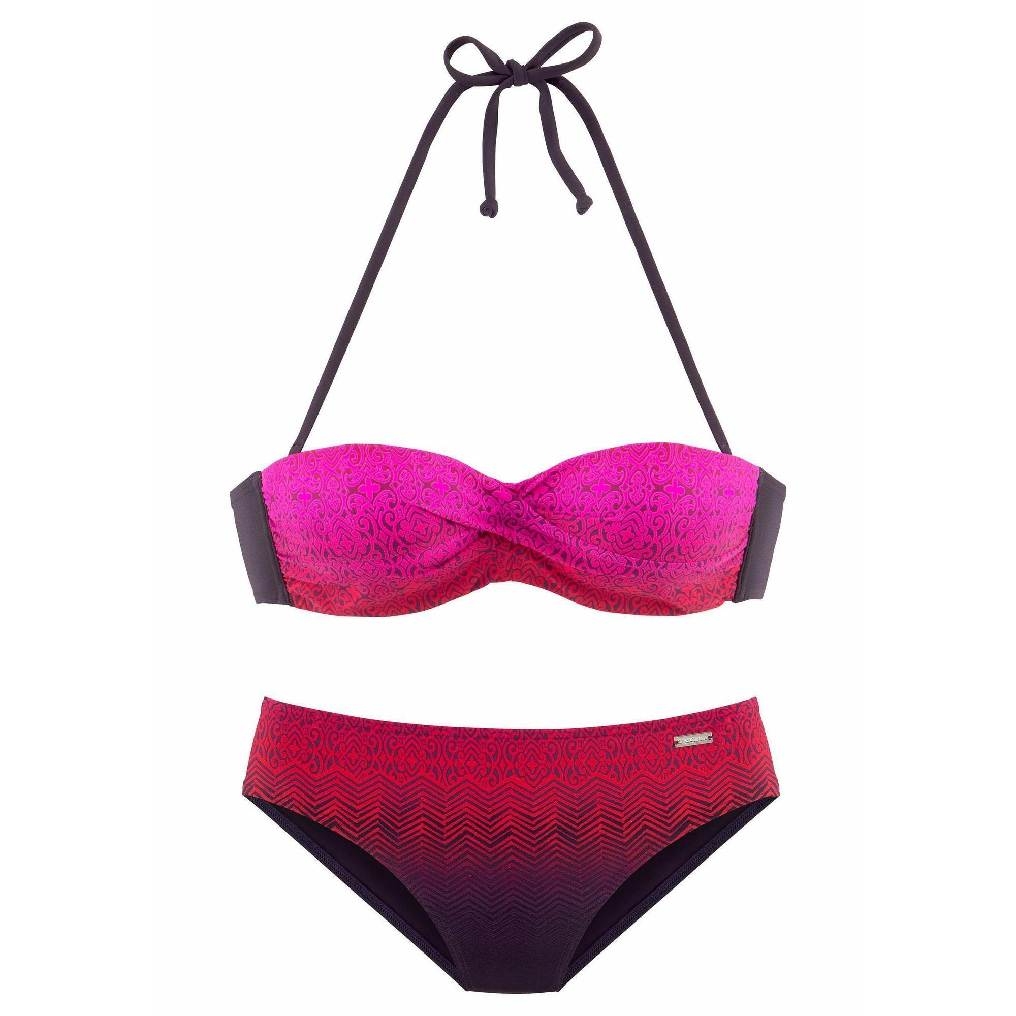 Damen LASCANA Bügel-Bandeau-Bikini 2/6