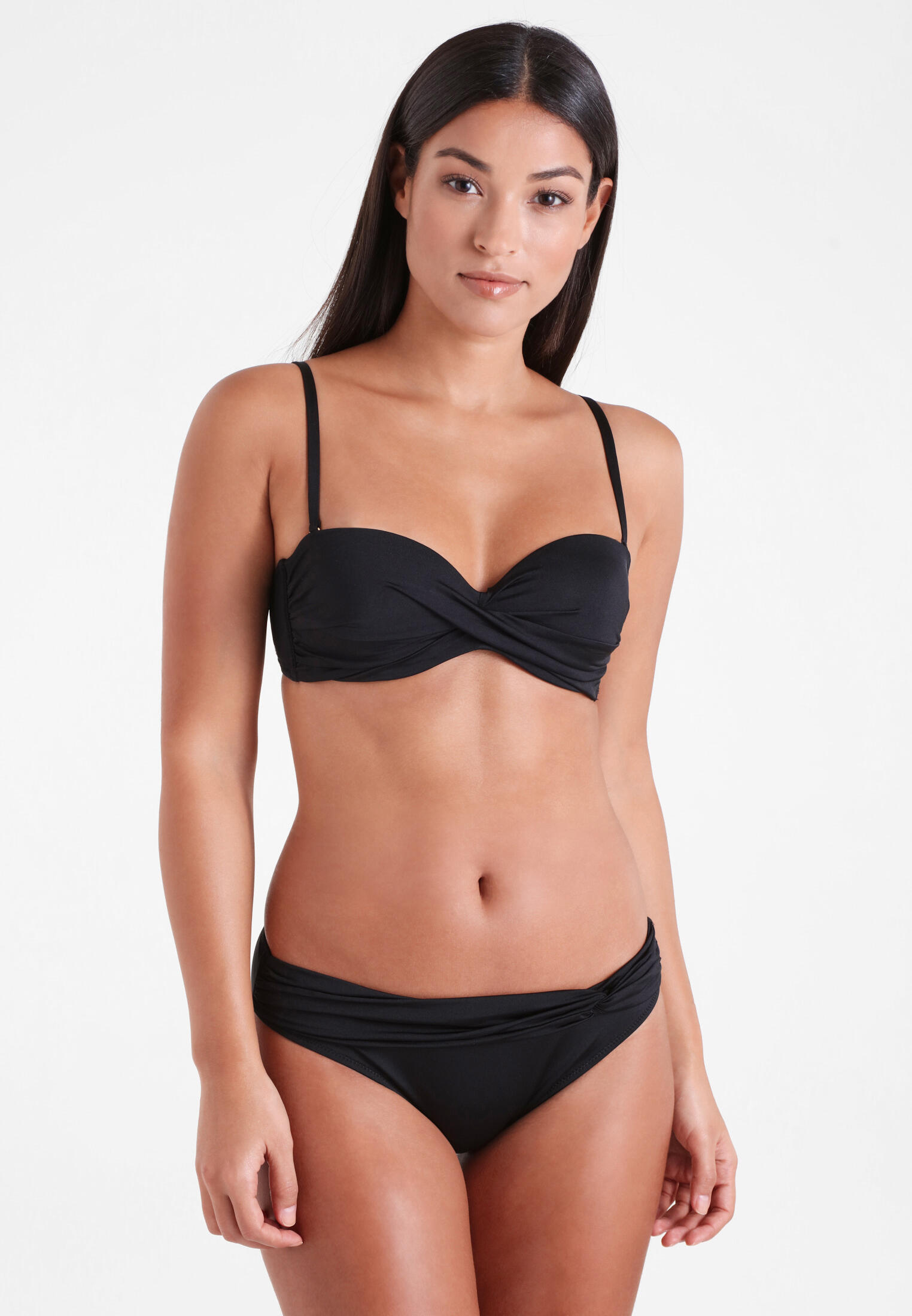 LASCANA Damen Bügel-Bandeau-Bikini, LASCANA