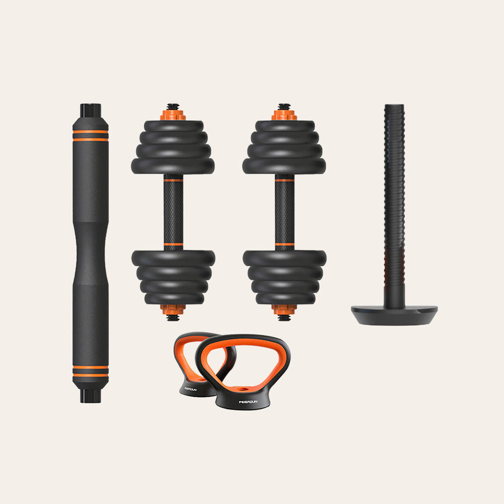 Conjunto de pesos Xiaomi 30KG: Halteres + Pesos + Kettlebell