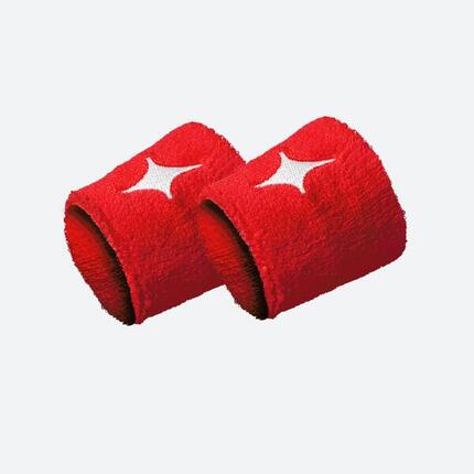 Paar Star White Vie Armbänder In Rot