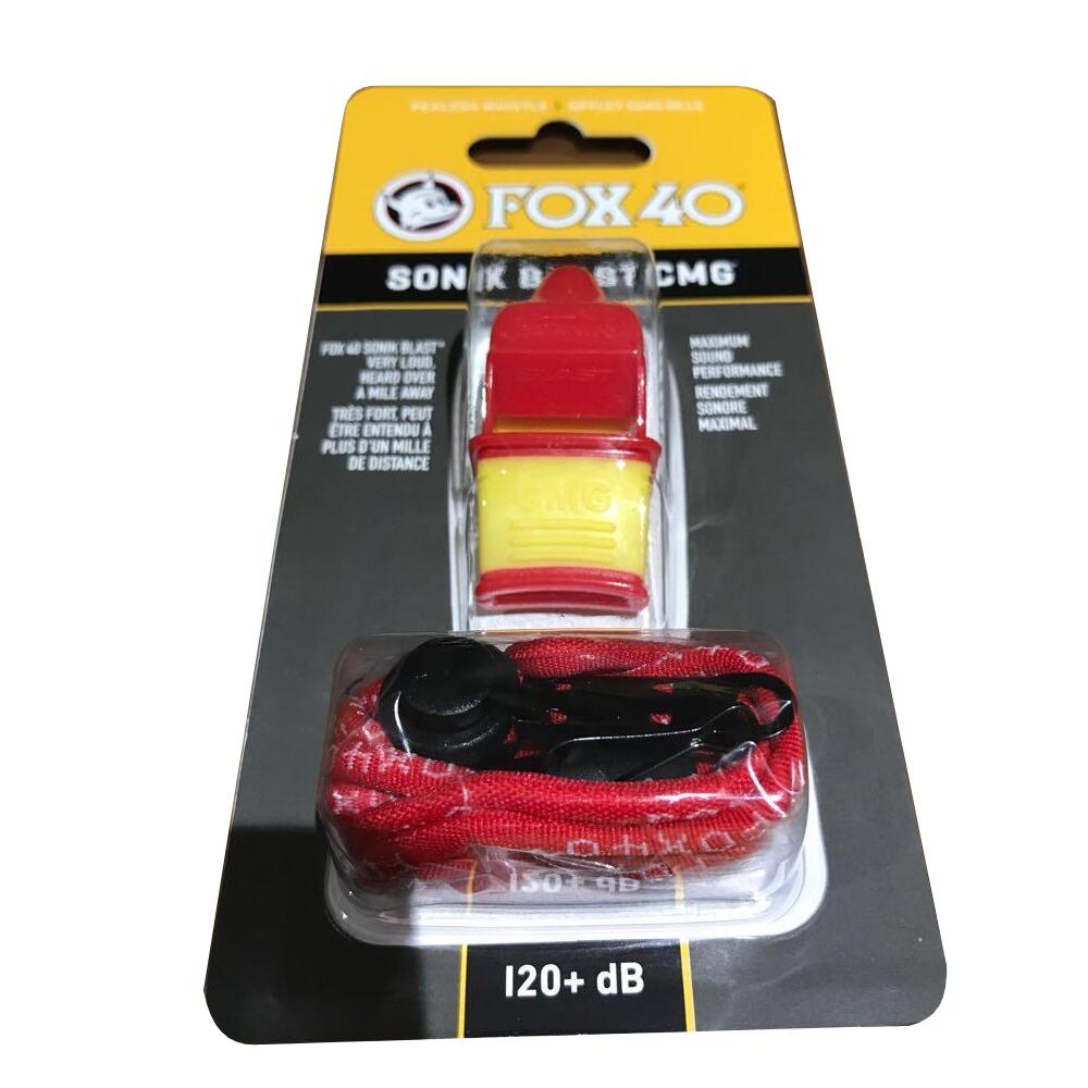 SILBATO FOX 40 SONIK BLAST CMG ROJO-AMARILLO 2/3