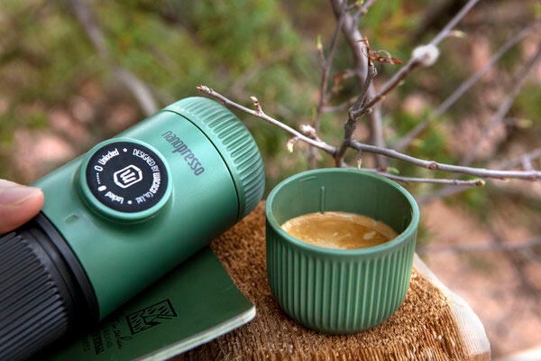 Wacaco Nanopresso Moss Groen-portable espresso machine-espresso to go 4/7