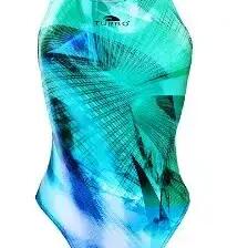 TURBO Light Women's Swimsuit Blue/Multi UK 30