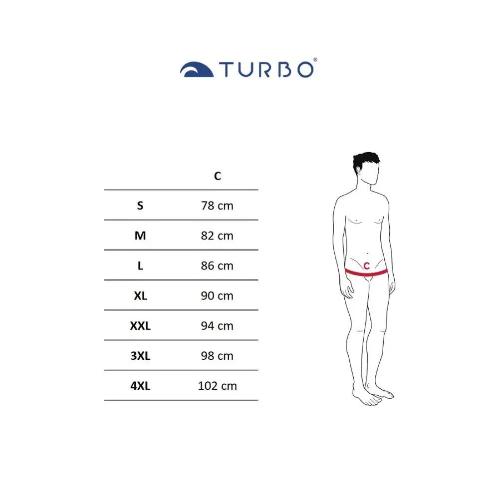 Fato de banho Multicolor Turbo Labirinto natação Homem Turbo 3/3