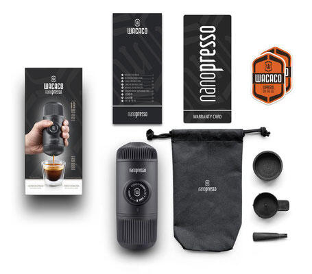 Máquina de café portátil "Nanopresso Wacaco 4/5
