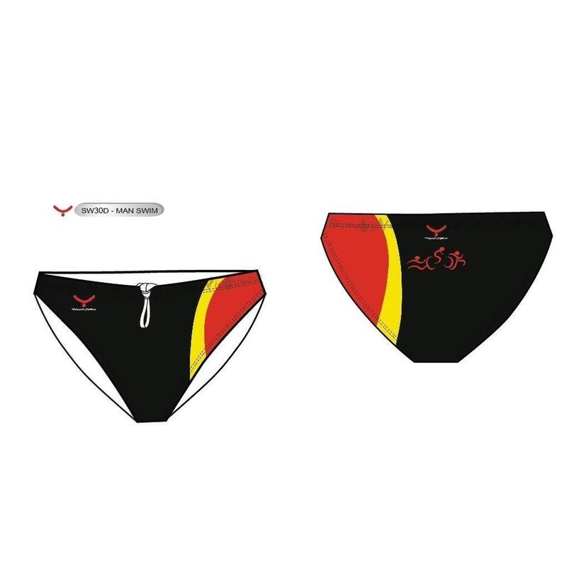 Fato de banho SW30 Triathlon briefs triathlon Homem Preto Taymory