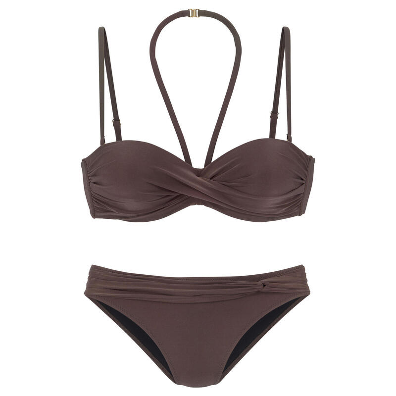 Bügel-Bandeau-Bikini, LASCANA für Damen