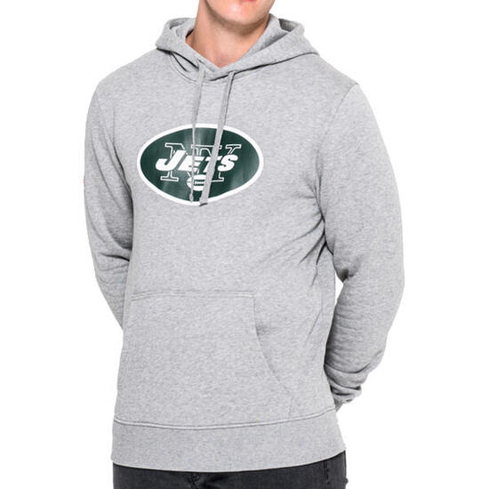New Era Herren Hoodie NFL New York Jets Logo grau