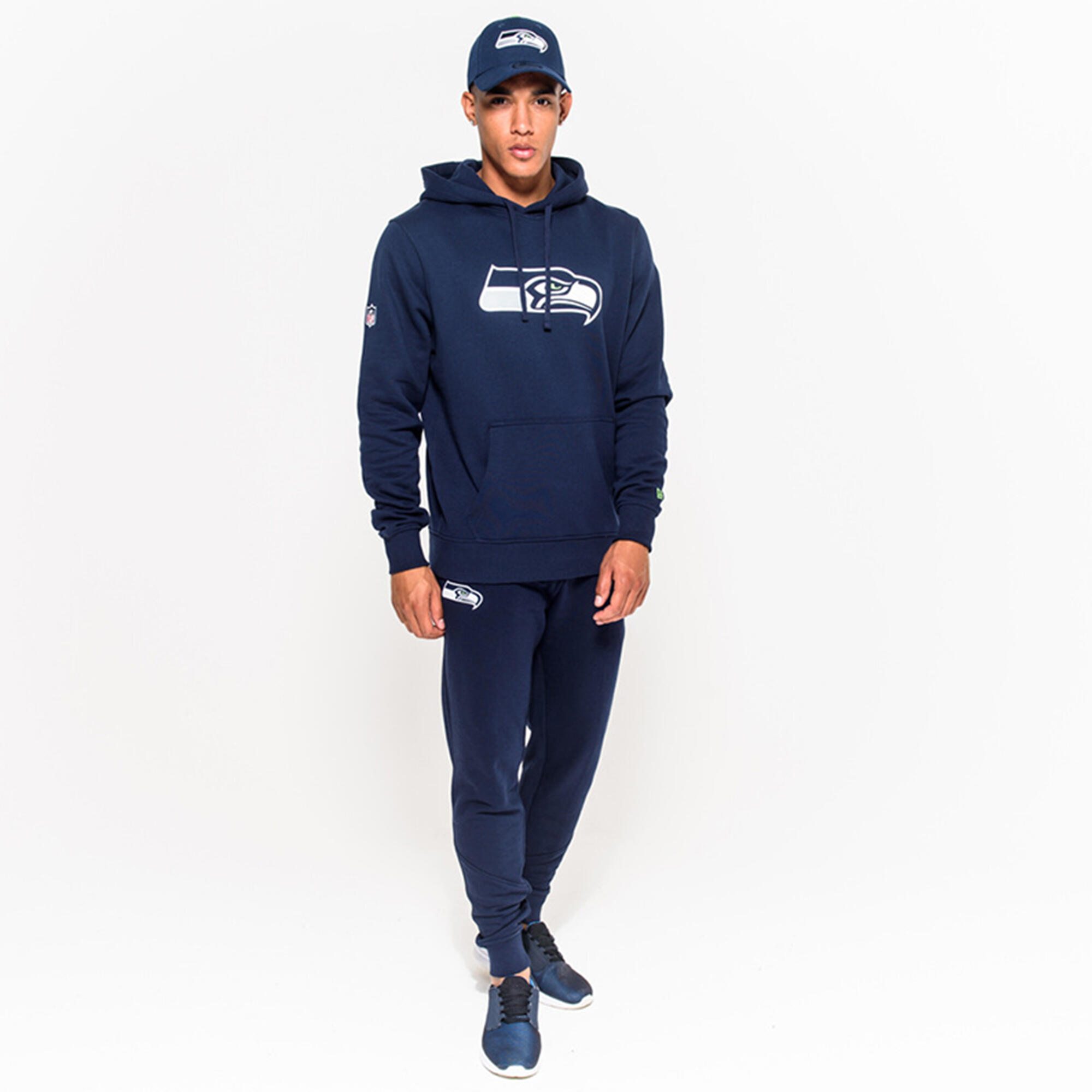 Sweat   capuche New Era  avec logo de l'équipe Seattle Seahawks 5/5