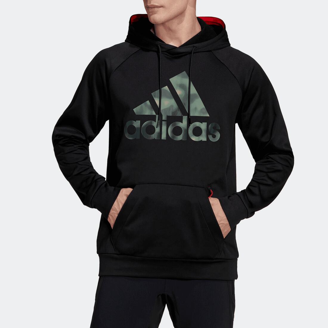 Sweatshirt com logótipo adidas Aeroready Game and Go Camo 2/7
