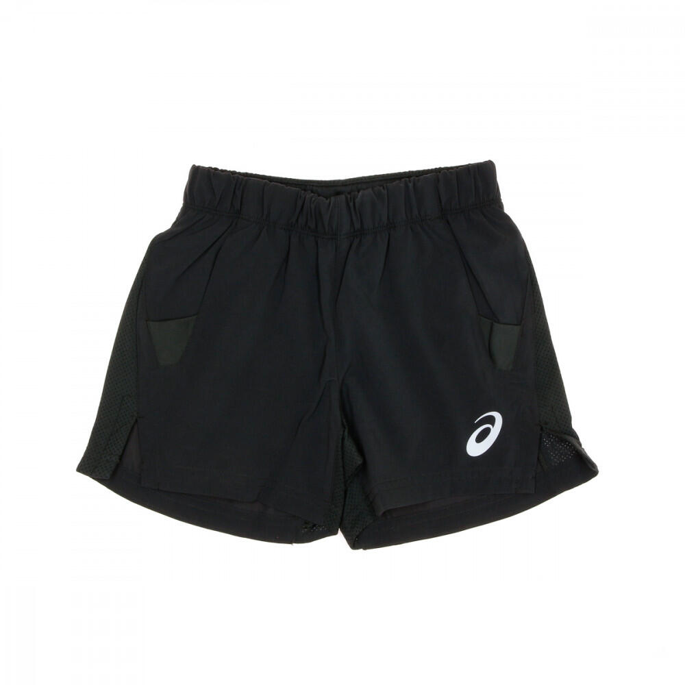 Short De Sport Gris Anthracite Enfant Asics Tennis