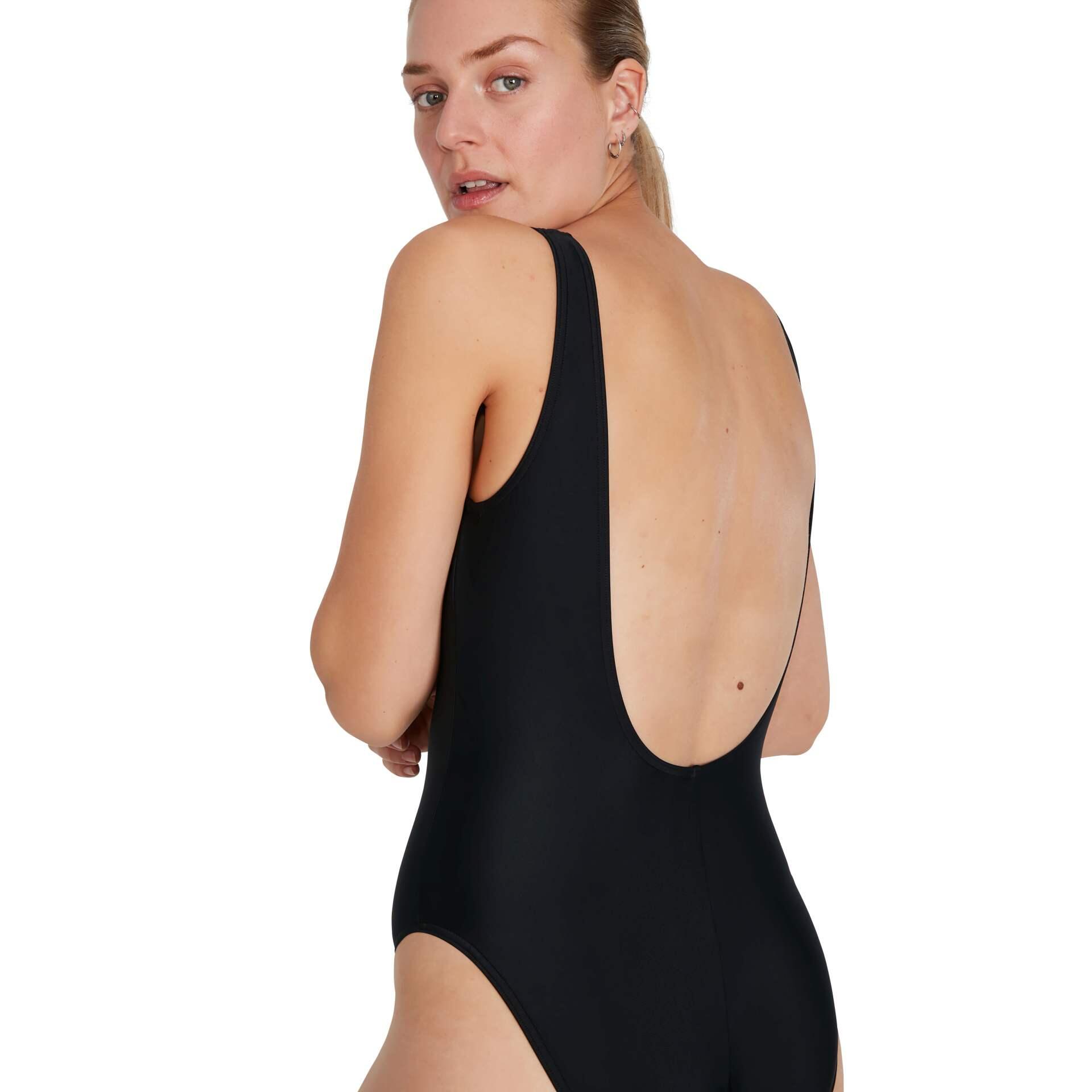 Speedo Logo Deep U-Back Badeanzug für Damen 4/6