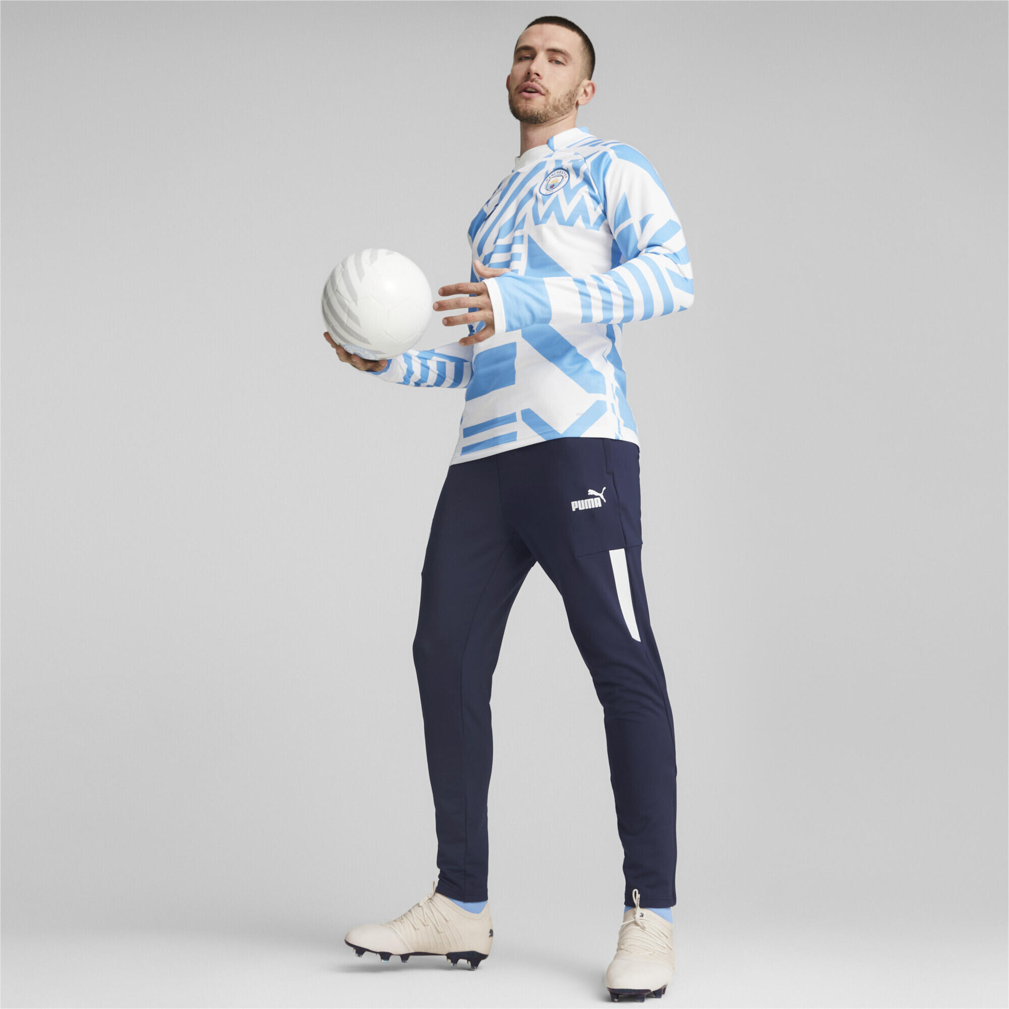 Pantalón de fútbol antes del partido del Manchester City FC Hombre PUMA 4/5
