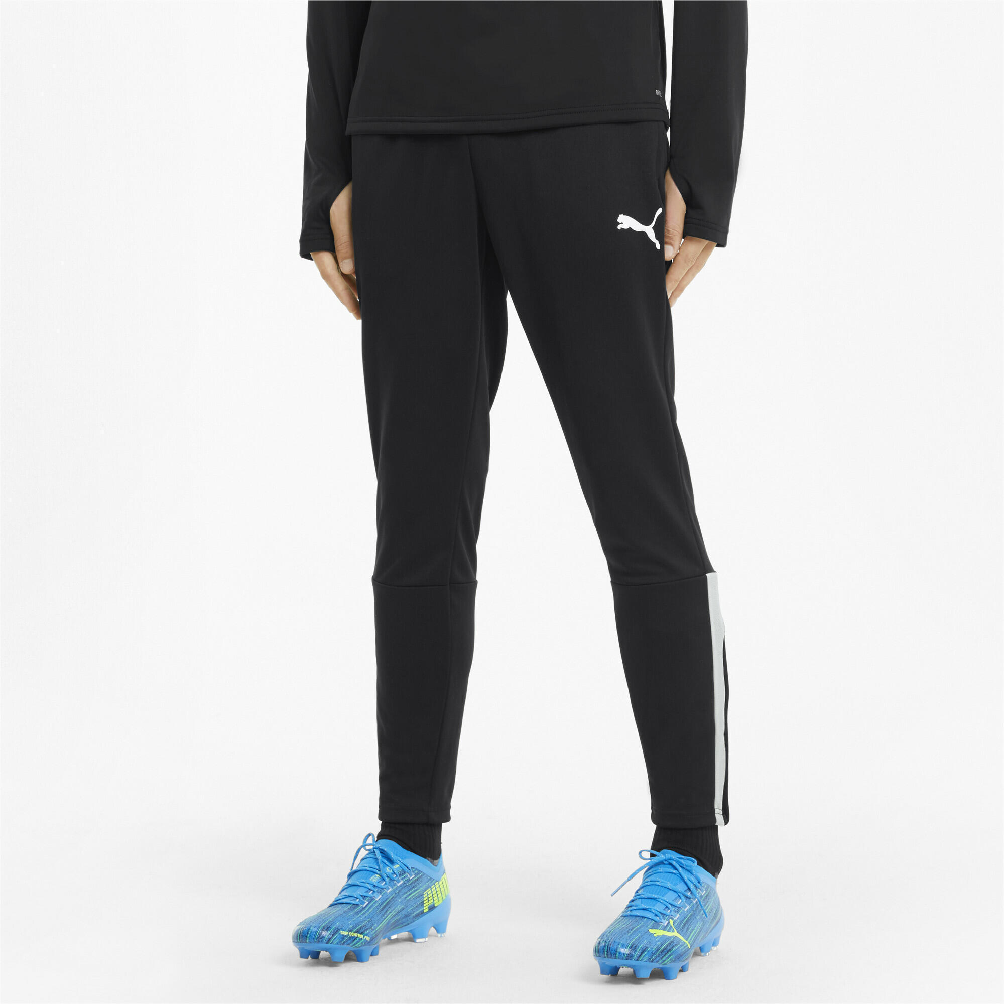 Pantalon de football teamLIGA Homme PUMA Black White 2/7