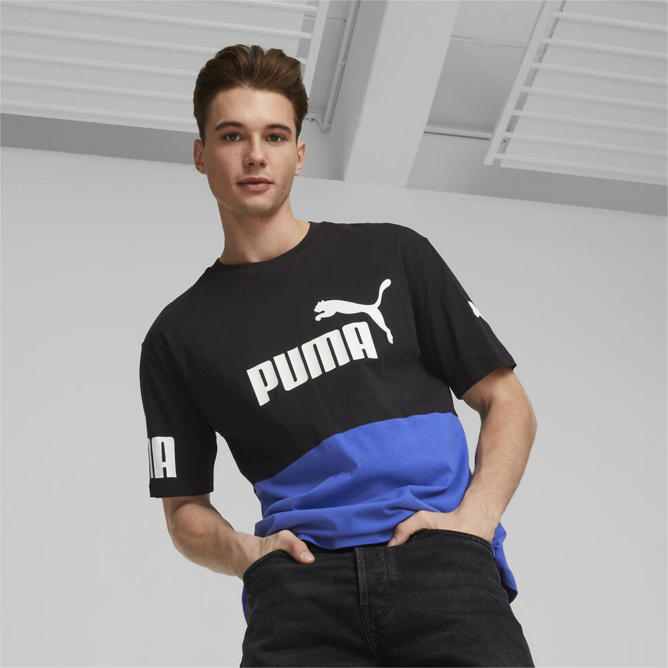 Koszulka Sportowa Męska Puma Power Colorblock