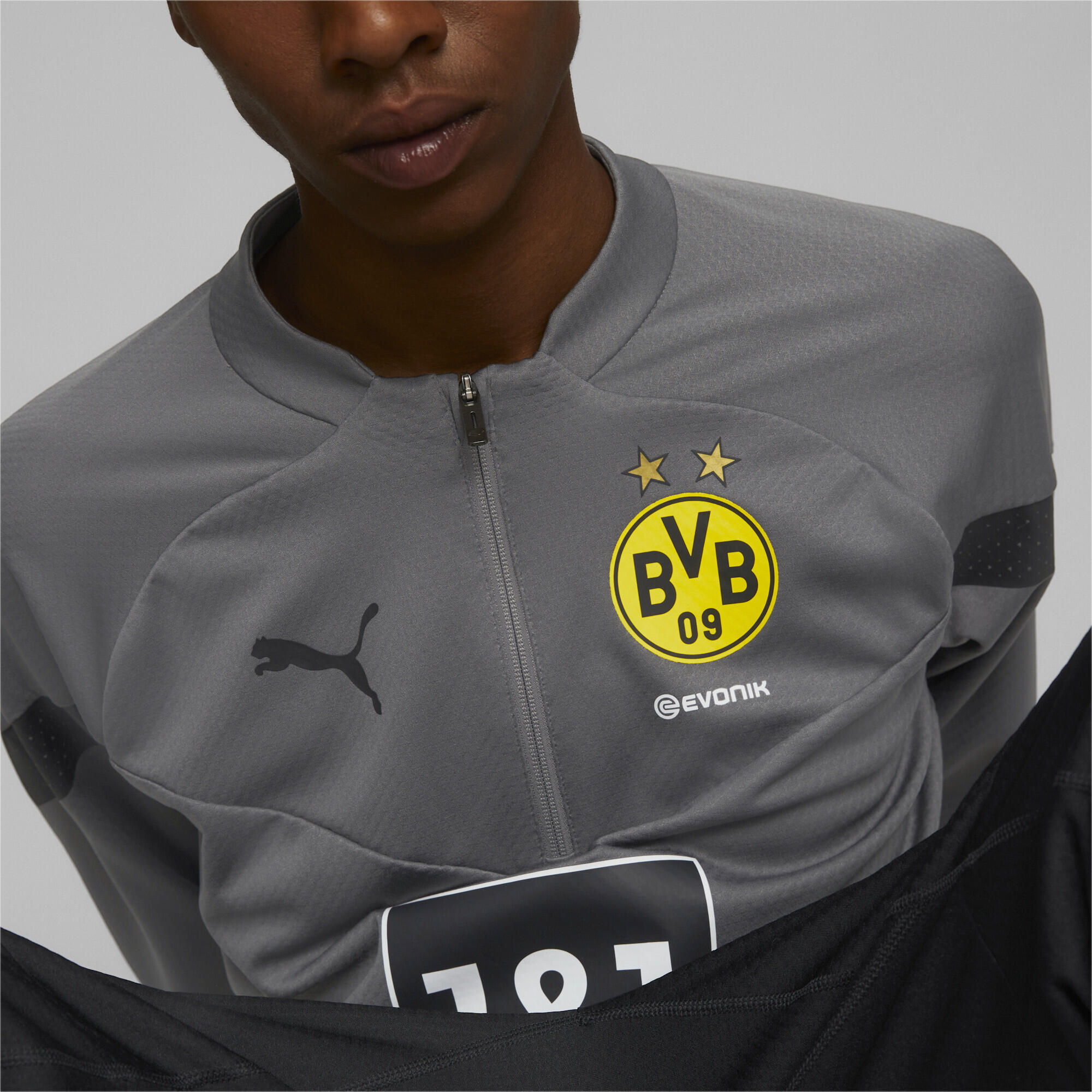 Sweatshirt d'entrainement 1/4 zip Borussia Dortmund 2022/23 5/7