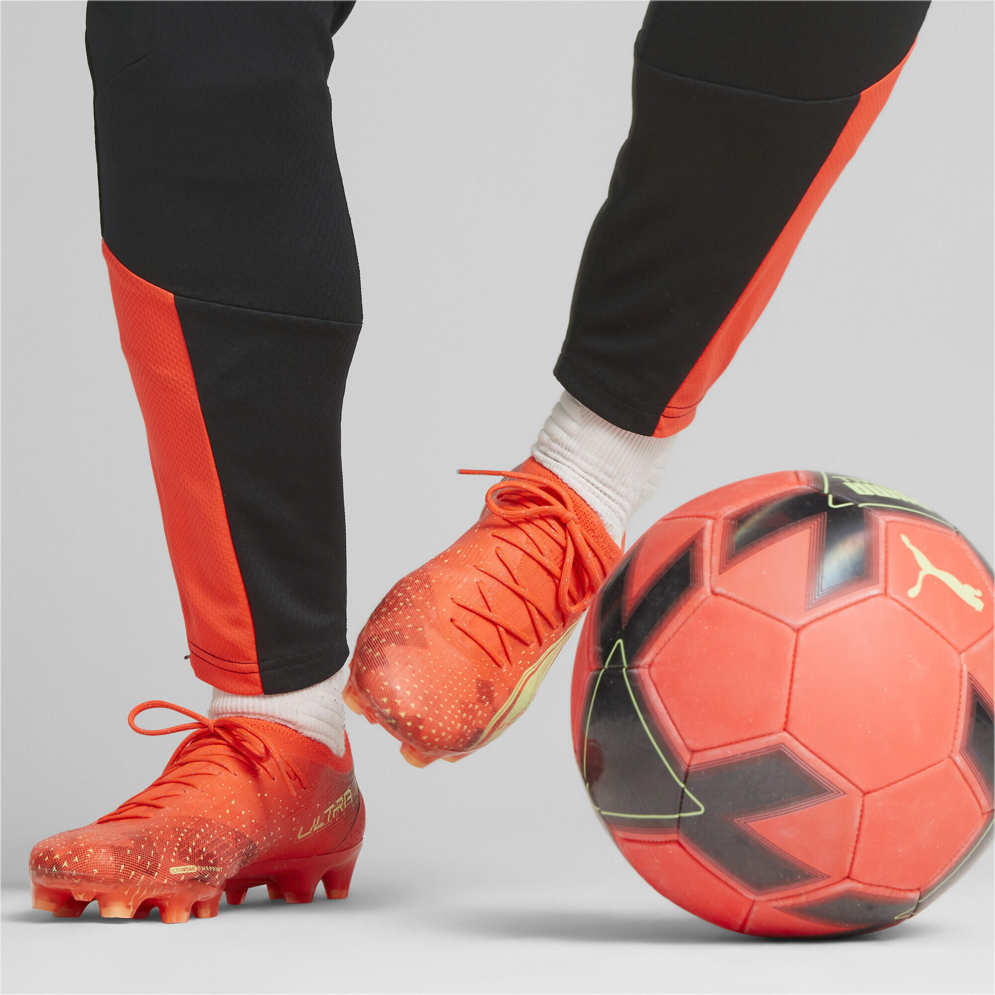 Puma Ultra Ultimate FG/AG Mens Orange Football Boots 5/7