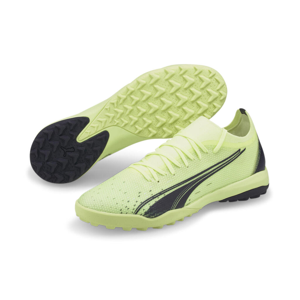 Mens Ultra Match TT Football Boots Soccer Shoes - Yellow