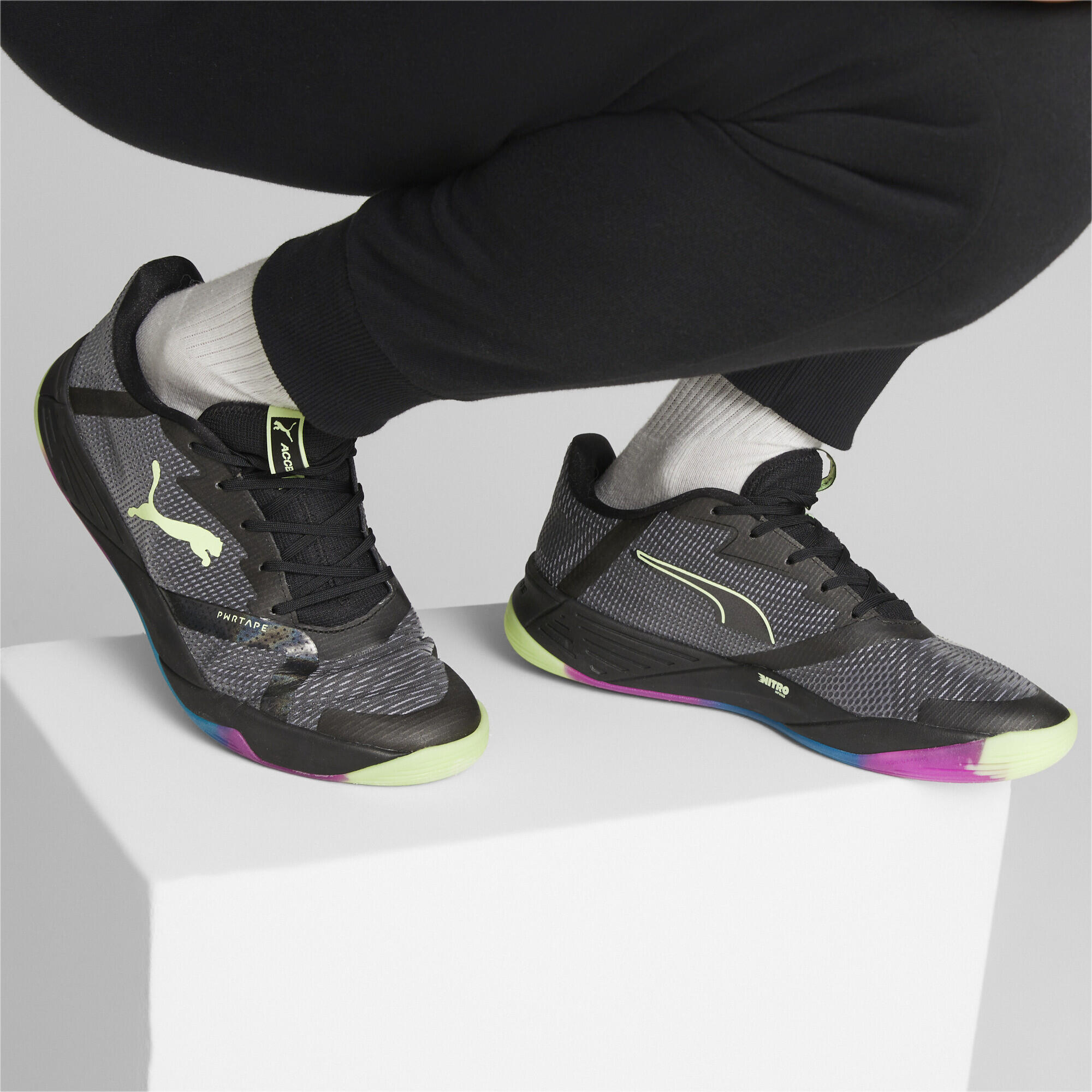 Accelerate Turbo Nitro II handbalschoenen PUMA 2/5