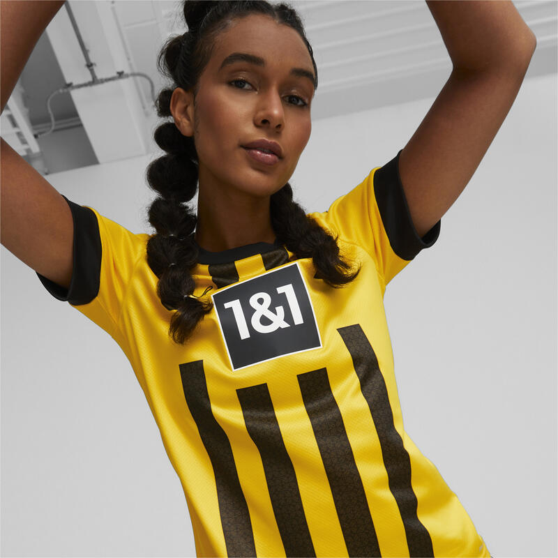 Camiseta Borussia Dortmund Home 22/23 Réplica Mujer PUMA