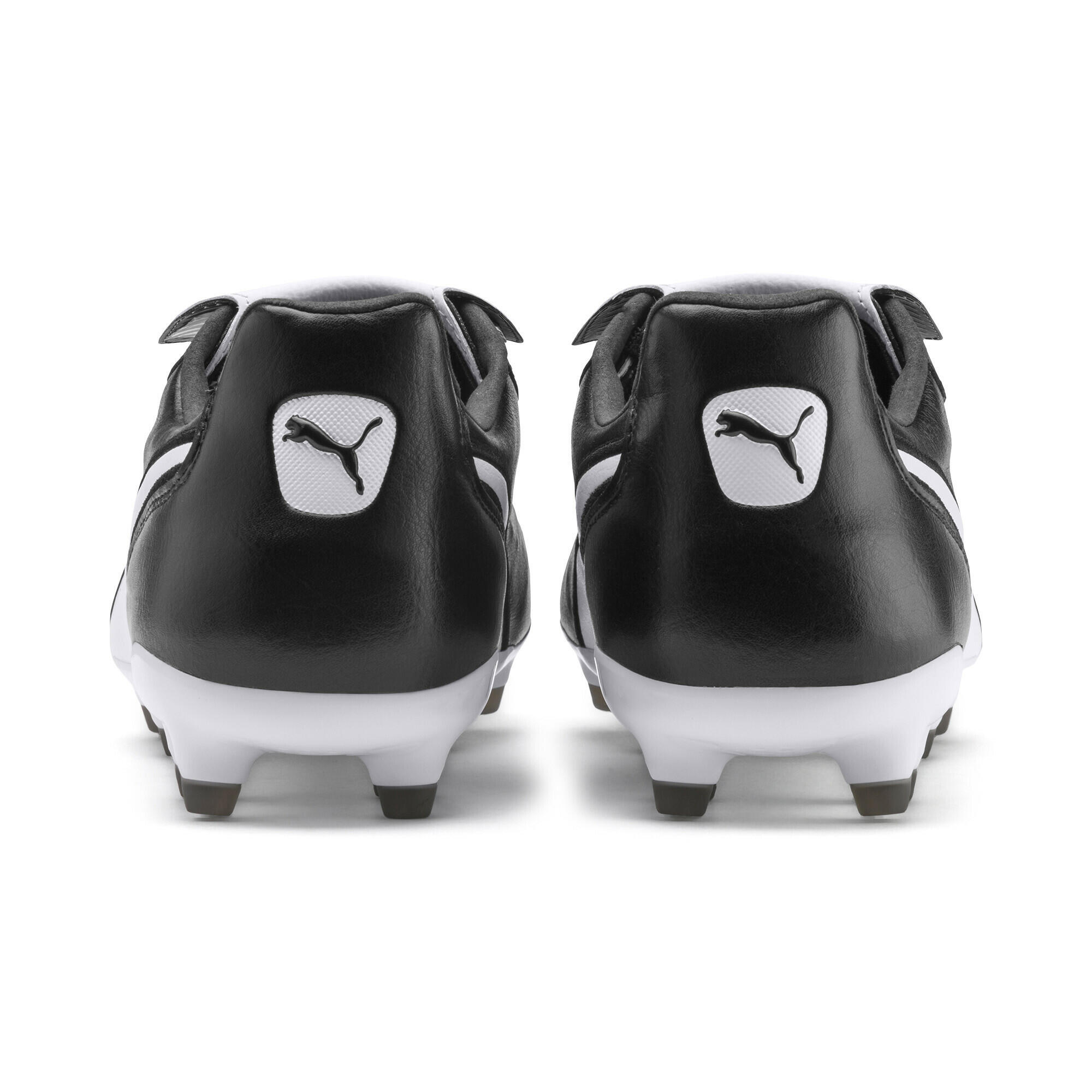 PUMA Unisex KING Top FG Football Boots - Black-White 3/7