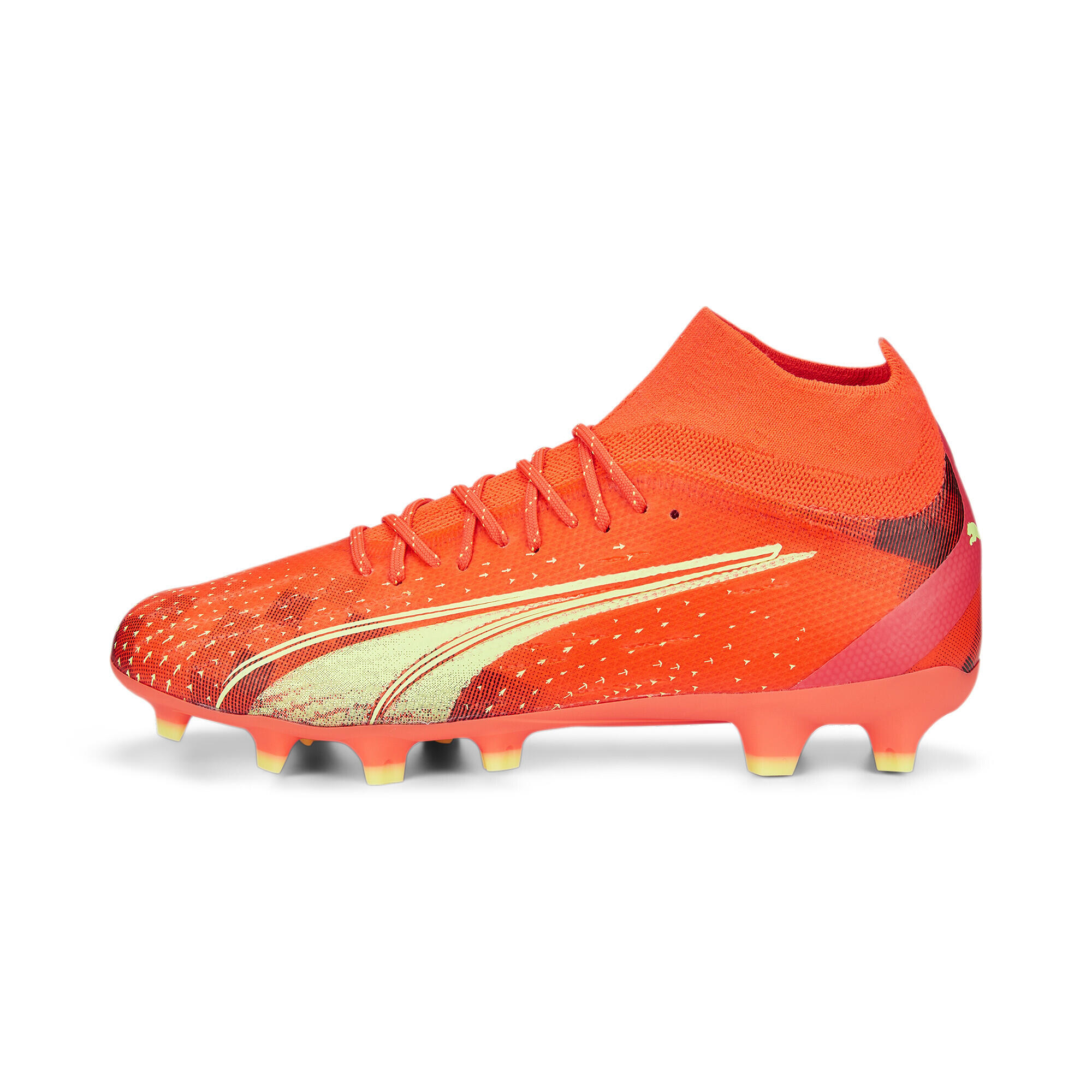 Puma Ultra Pro FG/AG Red Mens Football Boots 3/5